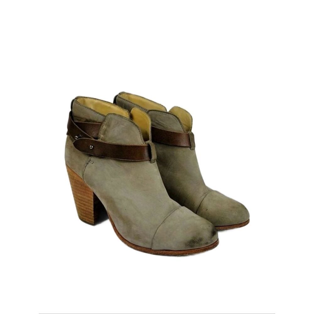 Rag & Bone New York Harrow Leather Ankle Women's Booties